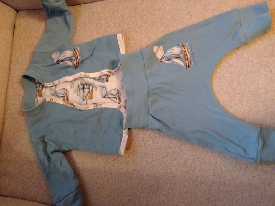 Komplet zestaw NINI bluza spodnie 62