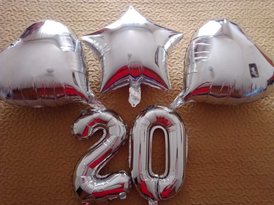 Balões Aniversário 20 apenas 1€ para desocupar