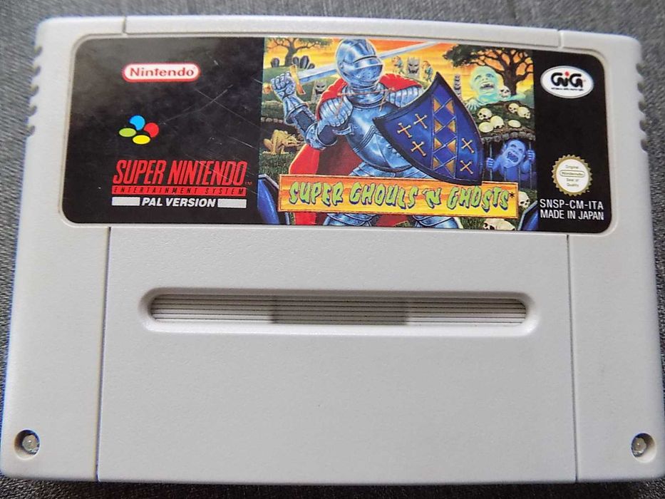 Super Ghouls 'n Ghosts - na Super Nintendo Entertainment System (SNES)