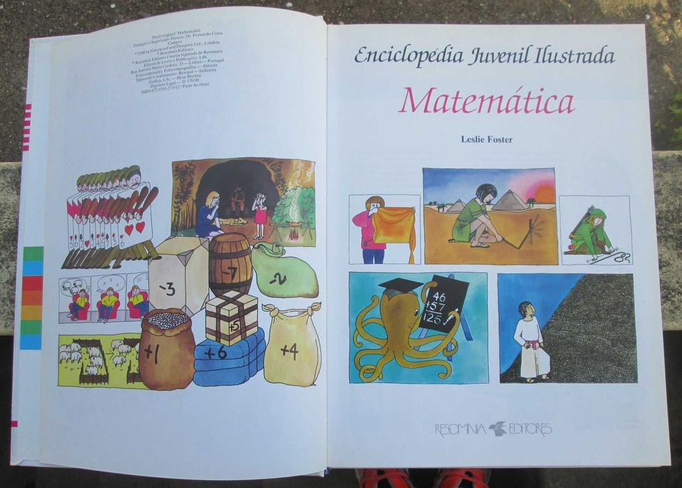 Enciclopédia Juvenil Ilustrada, Matemática (1988)
