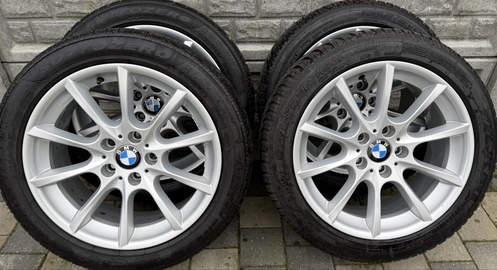 Oryginalne felgi Bmw F10 F11 E61 E60 5x120 et30 8J 245/45R18 zima