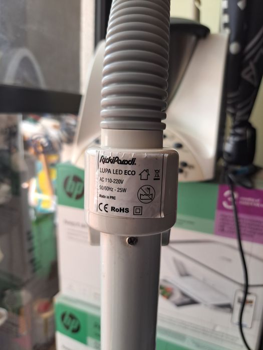 Rickiparodi Lupa De Pé Com Iluminação Led Eco