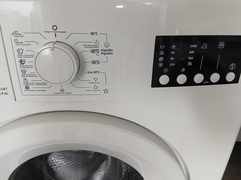 Máquina de Lavar Roupa KUNFT KWM2487 (7 kg - 1000 rpm - Branco)
