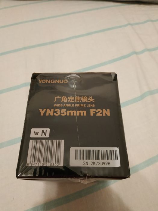 Обєктив 50 мм на Nikon