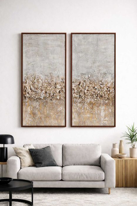 Conjunto de Quadros abstratos