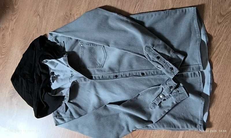 Koszula jeans męska 176