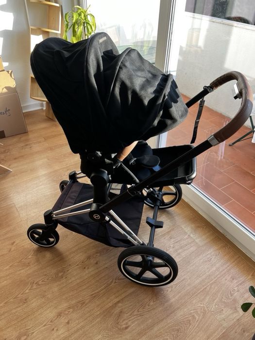 Cybex Priam Stroller carrinho de bebé – Silver Frame