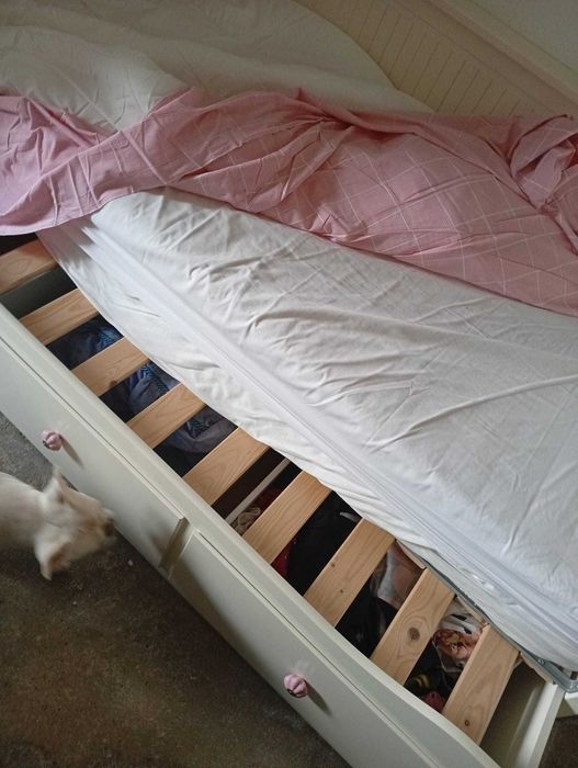 Cama solteiro com gavetão