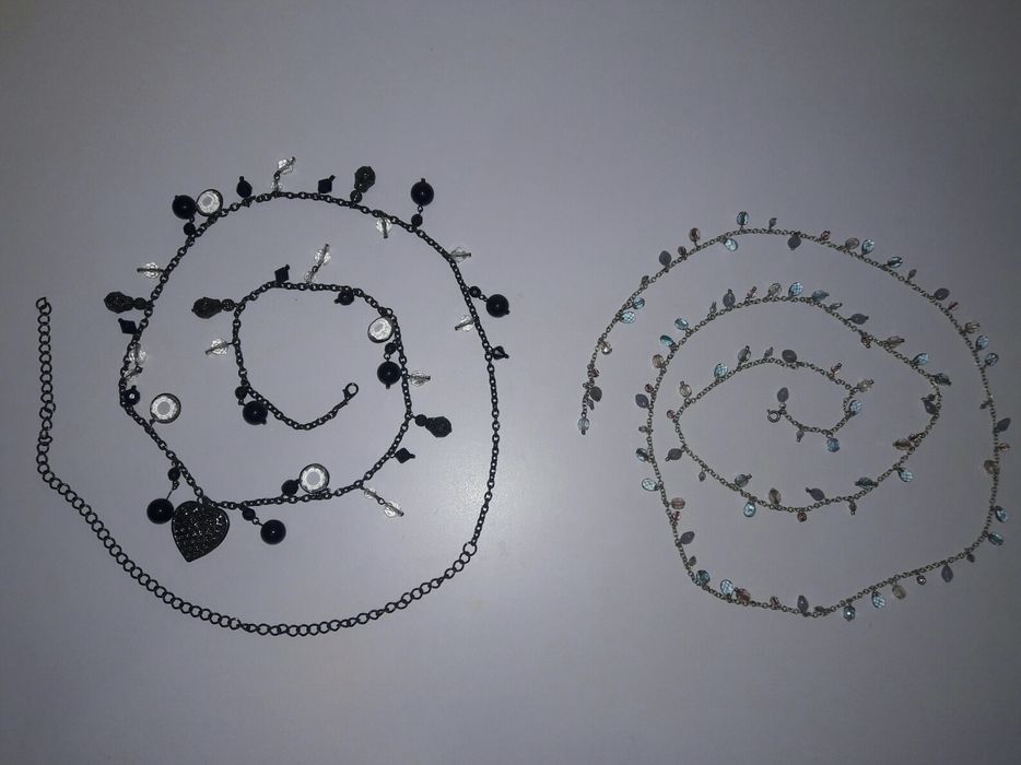 Цепочка - пояс с подвесными украшениями. Цена за 1 пояс.