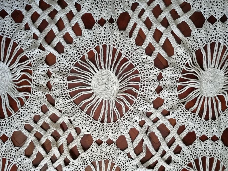 Toalha de mesa em renda