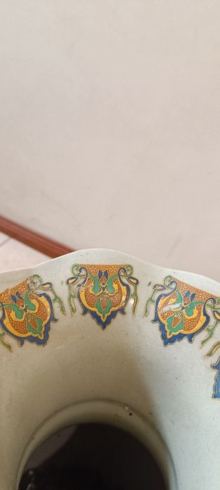 Jarro floral clássico chinês/japonês decorativo