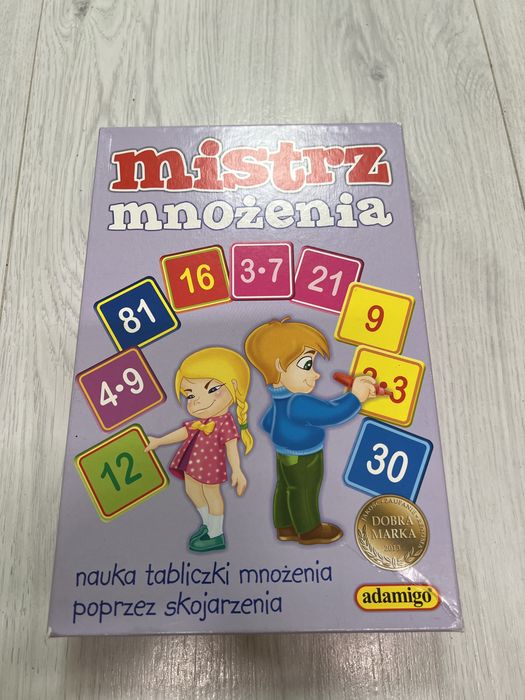 Mistrz mnożenia - gra edukacyjna