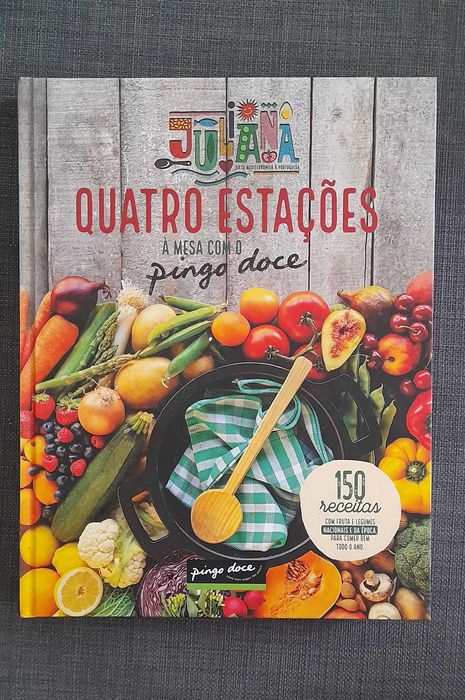 Livro de receitas Pingo doce Quatro Estações
