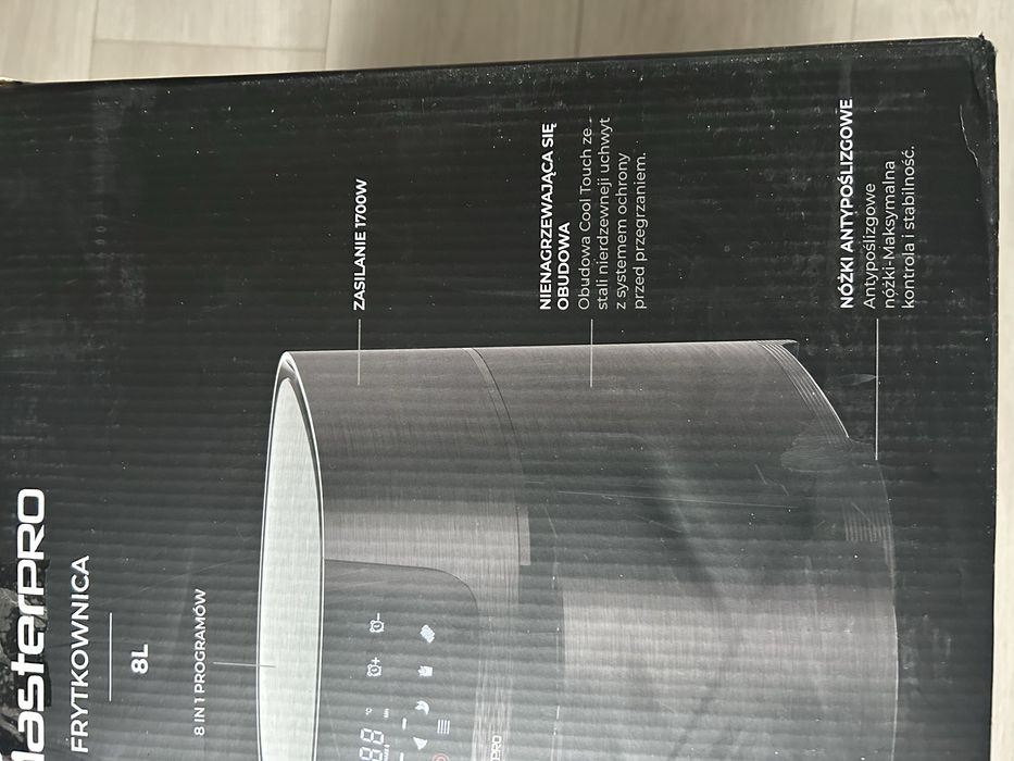 Frytkownica beztluszczowa air fayer Masterpro Nowa