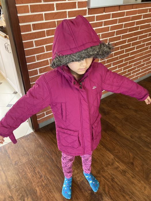 Kurtka 110-116 dla dziewczynki