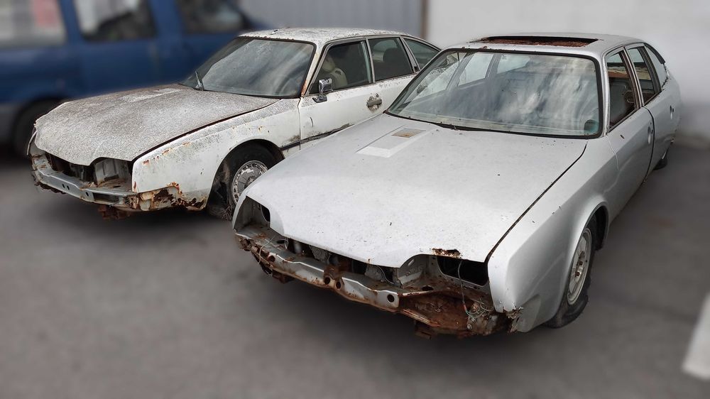 Lote 2x Citroën CX Pallas Diesel 2.5D M25 Mecânicas Completas Peças