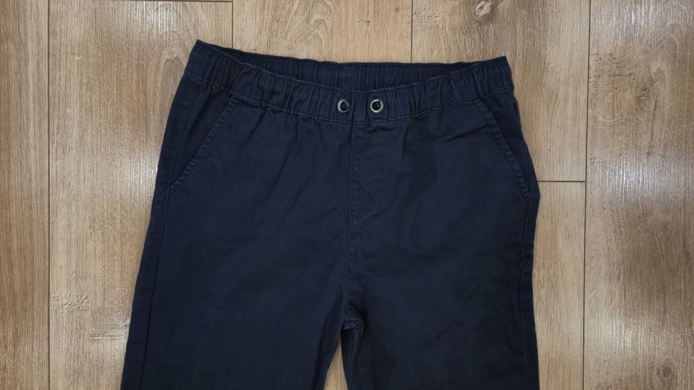 Granatowe spodnie 146 Dunnes 10-11 lat