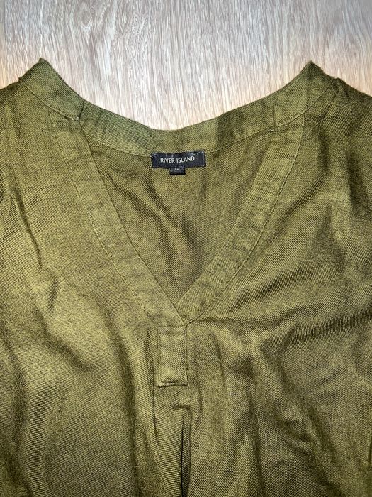 жіноча блузка River Island кольору хакі