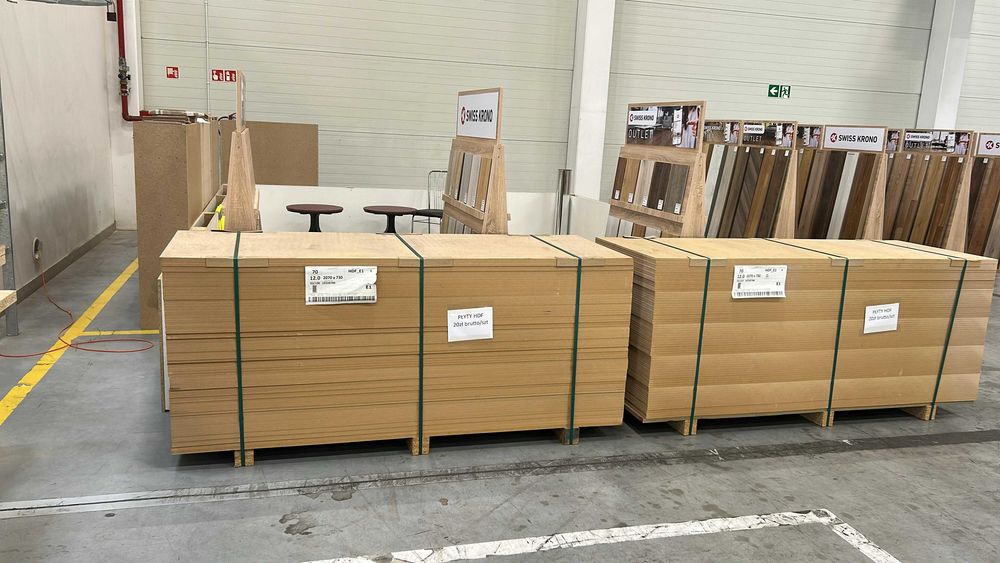 Płyta HDF 2070x730x12, twarda, trwała, meble, szuflady