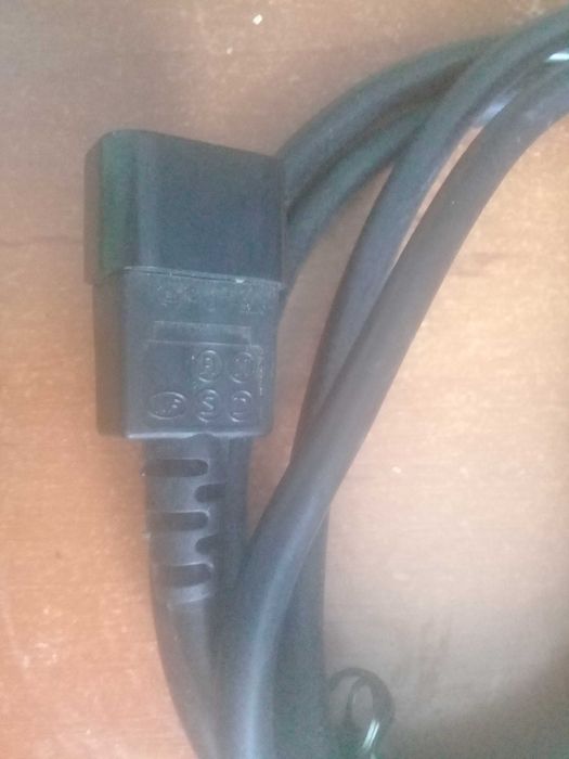 Шнур живлення Kingda С13-C14, 1.8 м, 1.0 мм2 (комп'ютер-монітор)