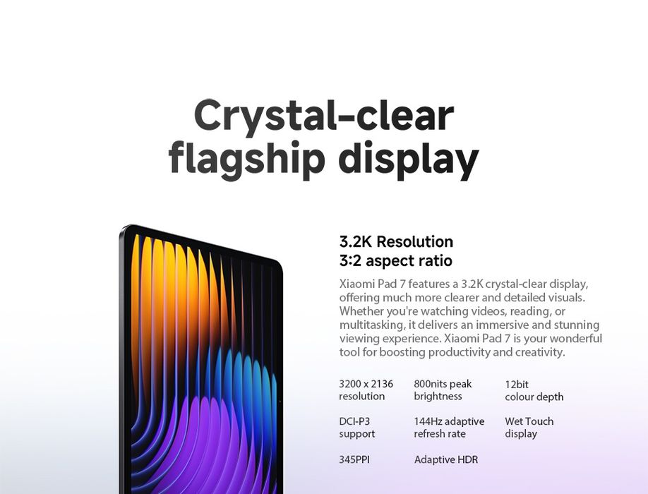 Xiaomi pad 7 пам'ять 12*256Gb Global Version + чохол + скло  New