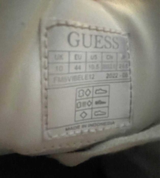 Ténis GUESS Brancos – Excelente Estado, Muito Confortáveis!