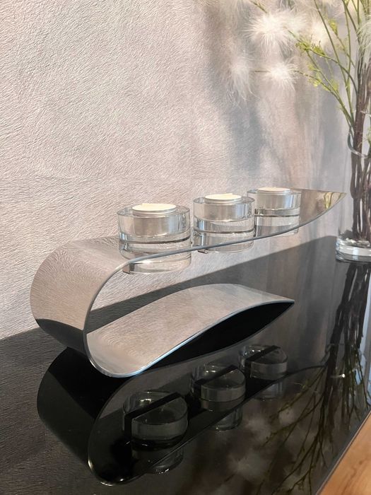 Centro com 3 tealights, modelo Extreme,  Vista Alegre