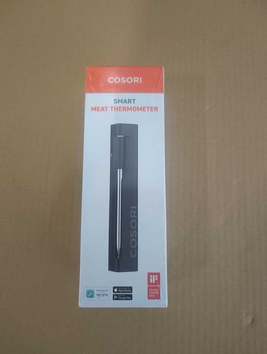 Bezprzewodowy termometr do mięsa Cosori, zasięg 50 m, termometr Bluetooth do mięsa