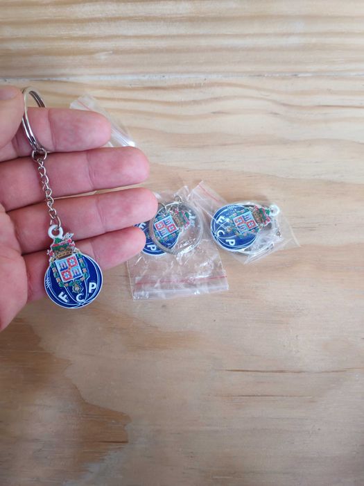 Conjunto de 3 Porta-Chaves FC Porto
