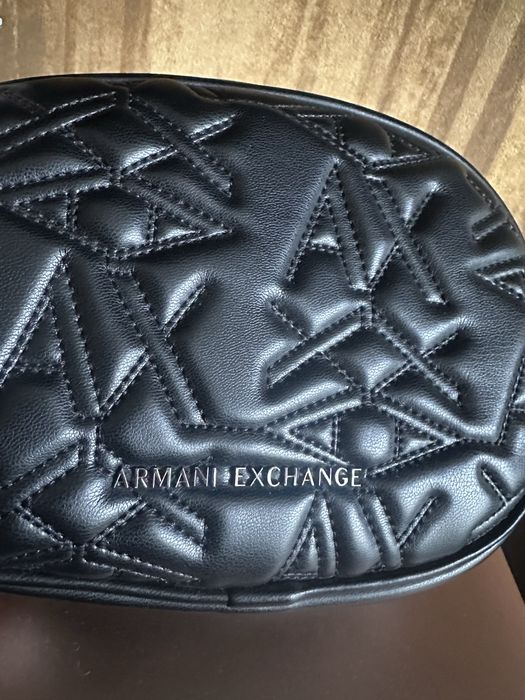 Поясна сумка armani м’яка шкіра