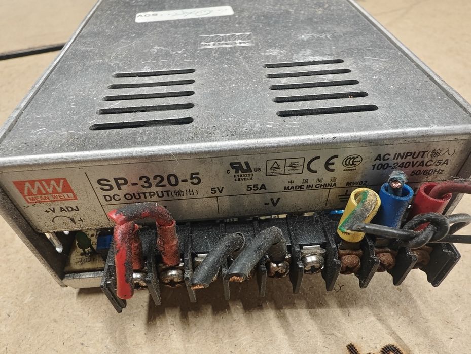 Zasilacz Mean well 5V 55A