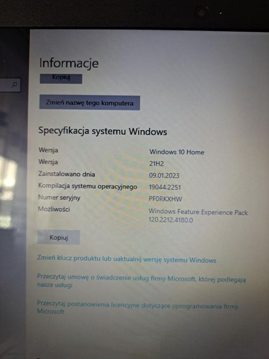 laptop lenovo Ideapad 110-15IBR notebook