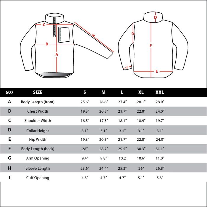 Флісовий пуловер Condor 1/4 Zip Fleece Pullover 607
