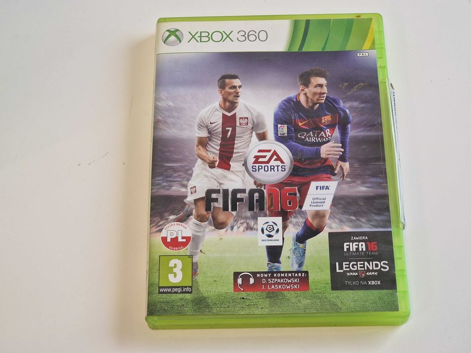 Fifa 16 PL Xbox 360 Dubbing Sklep Zamiana