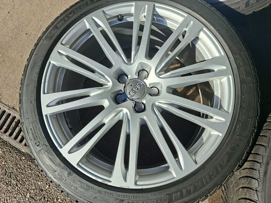 [A204] -> ALUFELGI 20'' 5x112 ORYGINAŁ AUDI A8,A6 C7,C8,Q5,Q7,A5,A4 B9 Jak Nowe ! <-