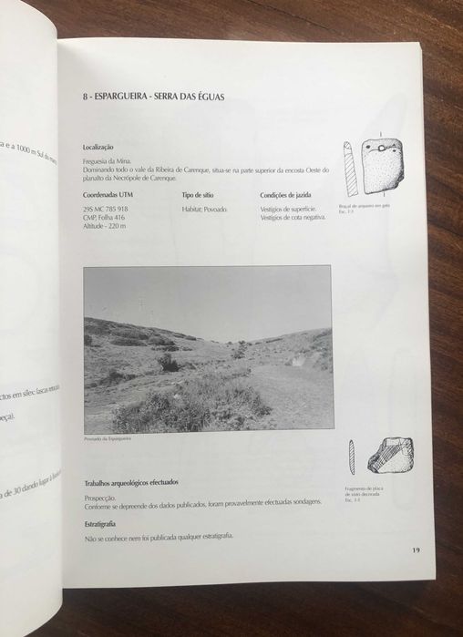Livro Carta Arqueológica da Amadora - Do Paleolítico ao Romano