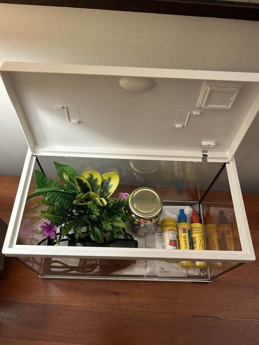 Aquário + todos os acessórios