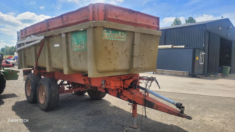 Przyczepa skorupowa lebulch  12 ton  tandem brimont