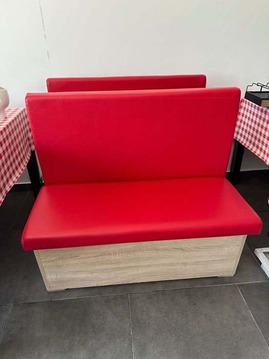 Bancos de Parede / Booths para Restaurante – 5 unidades disponíveis