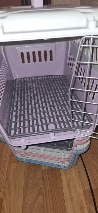 Переноска, металеві дверцята, для кота, собаки