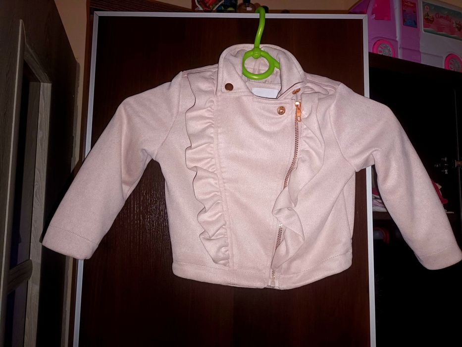 Ramoneska zamszowa dziewczęca