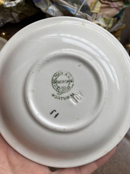 Conjunto café fabricado em Sacavém - Portugal