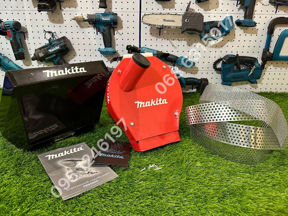 Зернодробилка электрическая Makita FBS4500 кормодробитель Макита 4.5 к