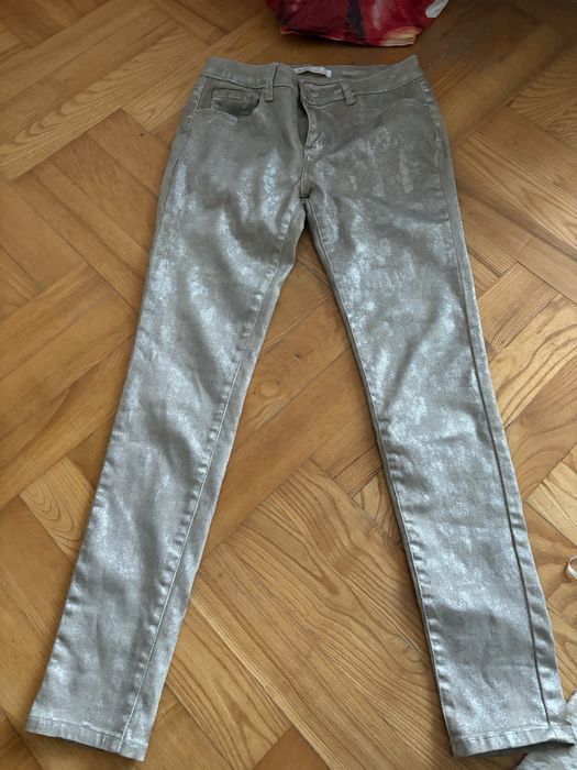 Spodnie dmskie zlote 36