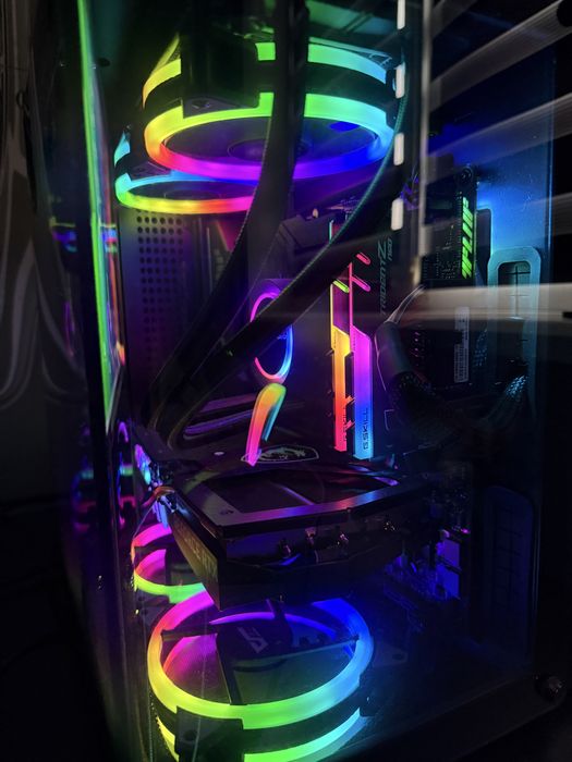 Ігровий компʼютер msi rtx 4060ti, intel i5-12600k, 32 ОЗУ