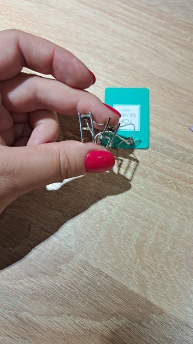 Серьги серебро новые