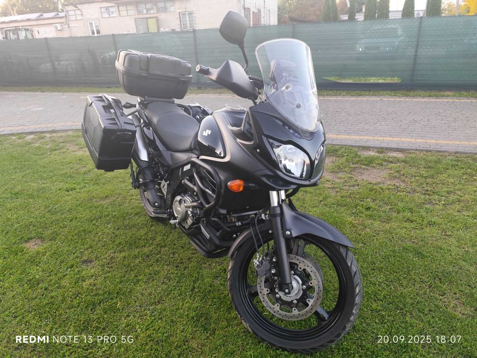 Suzuki DL-650 A2 Kufry Nawigacja