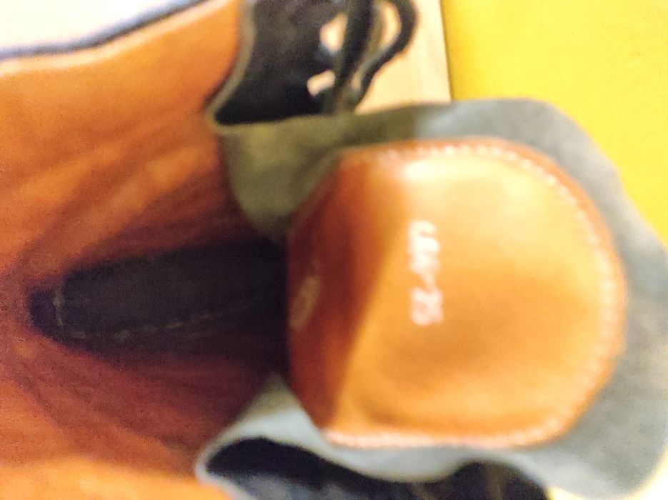 Buty skórzane ala glany