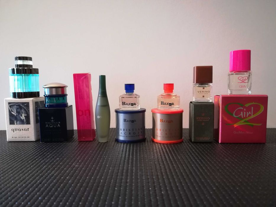 Vendo miniaturas de perfumes originais