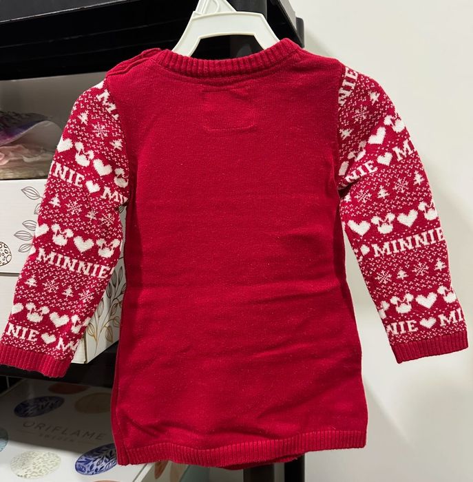 Vestido Natal Minnie (9/12M)